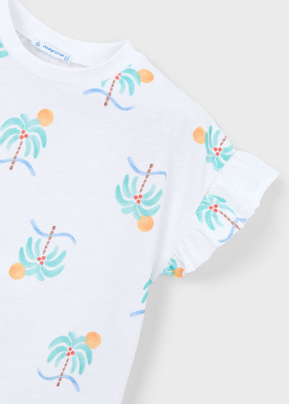 Mayoral T-shirt estampada menina