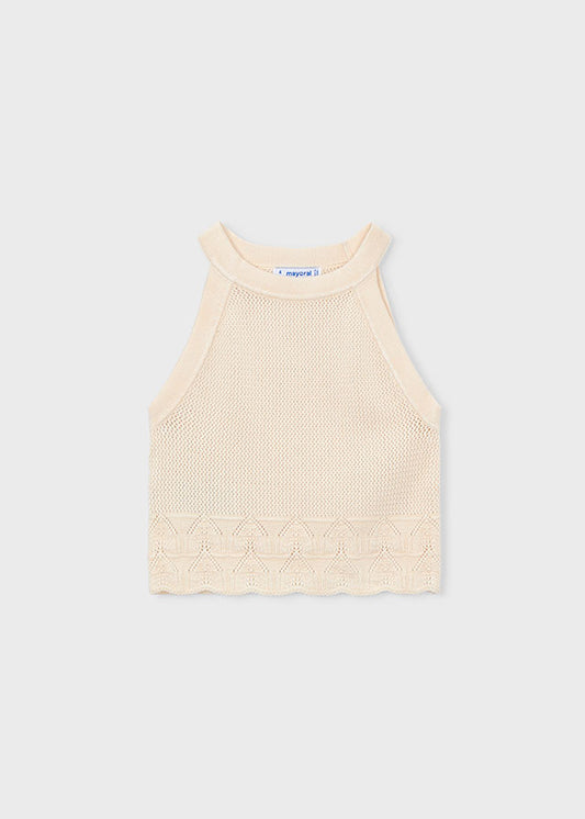 Mayoral Top gola halter menina