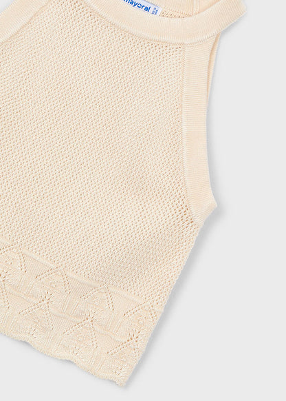 Mayoral Top gola halter menina