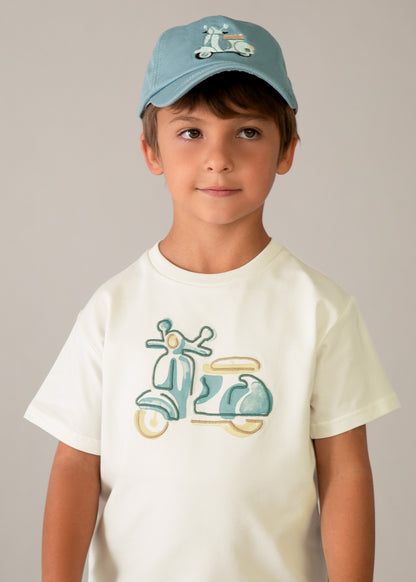 Mayoral T-shirt bordado menino