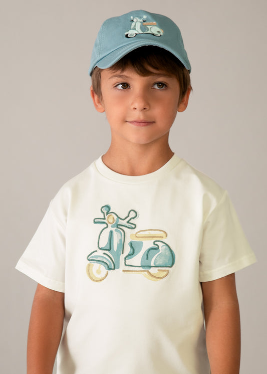 Mayoral T-shirt bordado menino