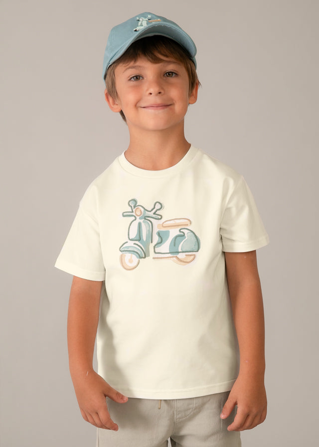 Mayoral T-shirt bordado menino