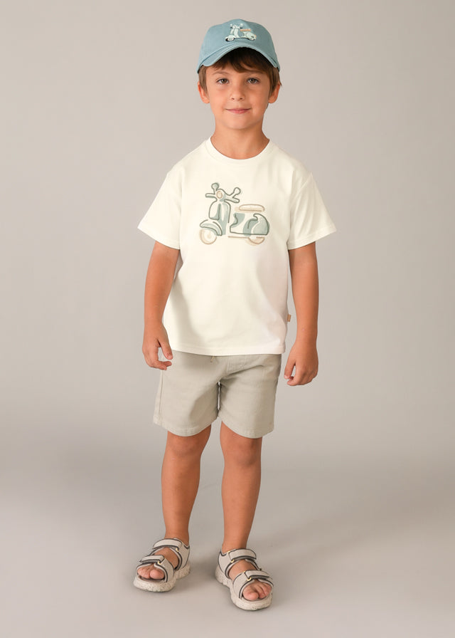 Mayoral T-shirt bordado menino
