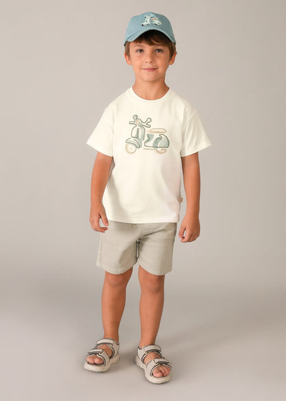 Mayoral T-shirt bordado menino
