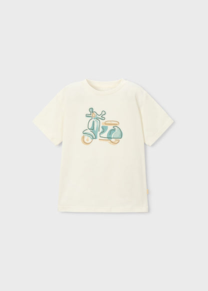 Mayoral T-shirt bordado menino
