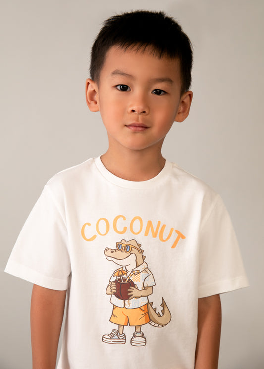 Mayoral T-shirt crocodilo menino