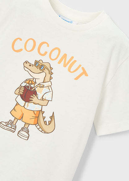 Mayoral T-shirt crocodilo menino
