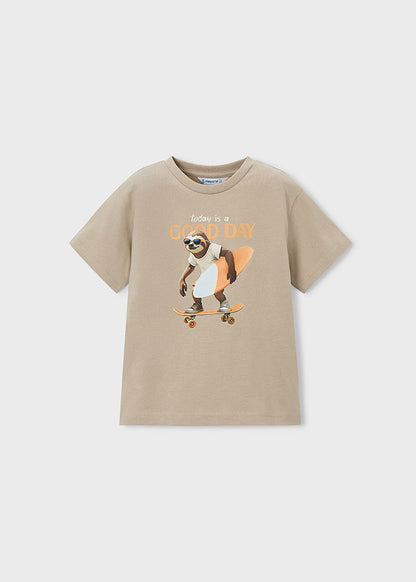 Mayoral T-shirt serigrafia menino
