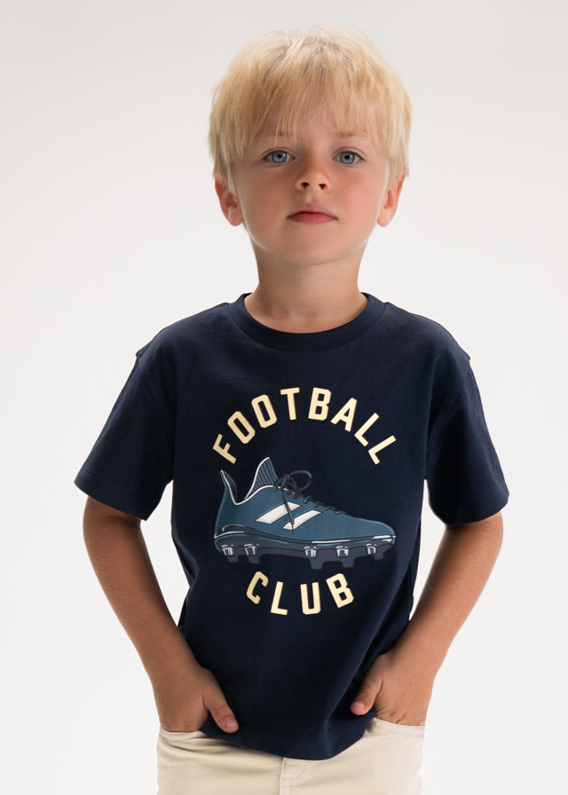 Mayoral T-shirt botas de futebol menino