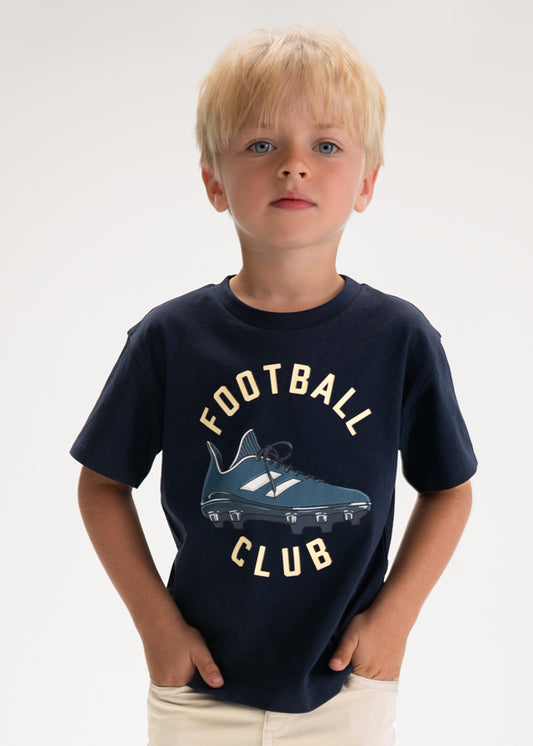 Mayoral T-shirt botas de futebol menino