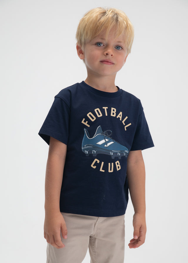 Mayoral T-shirt botas de futebol menino