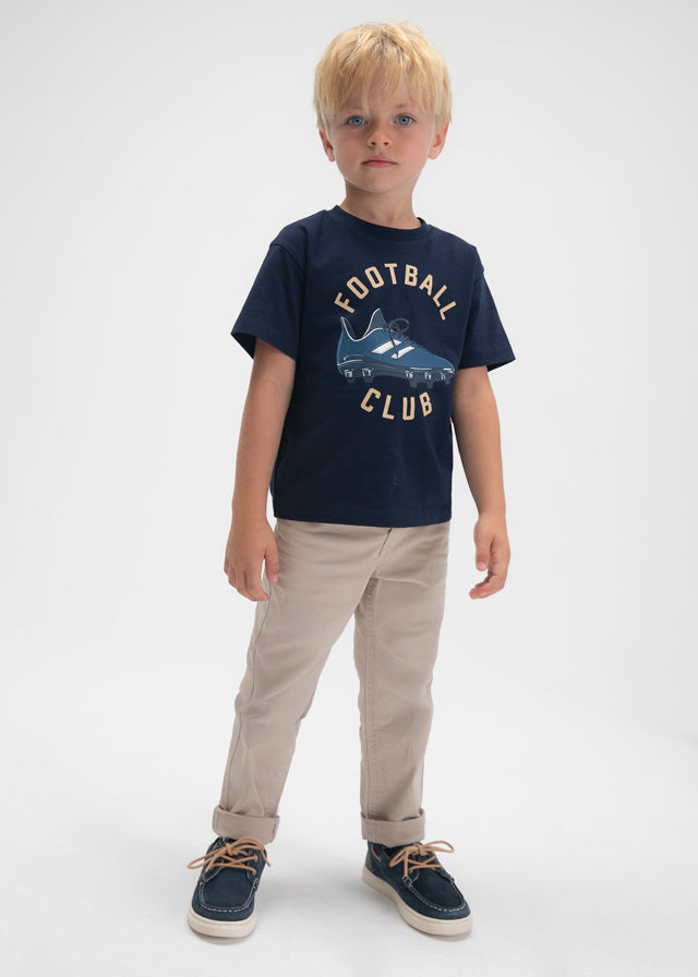 Mayoral T-shirt botas de futebol menino