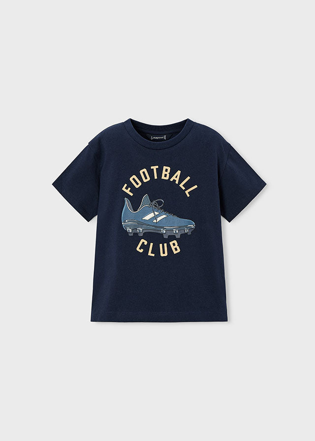 Mayoral T-shirt botas de futebol menino