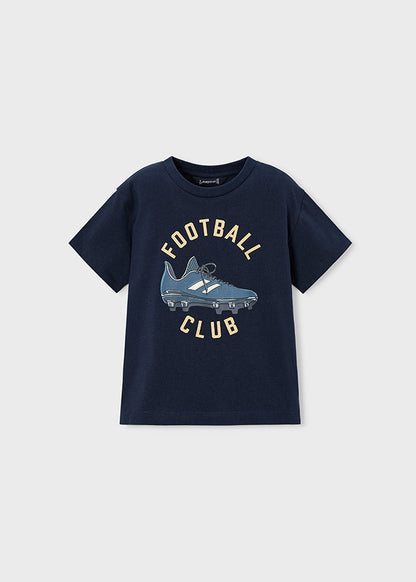 Mayoral T-shirt botas de futebol menino