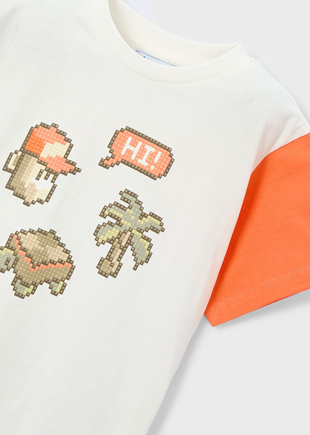 Mayoral T-shirt combinada menino