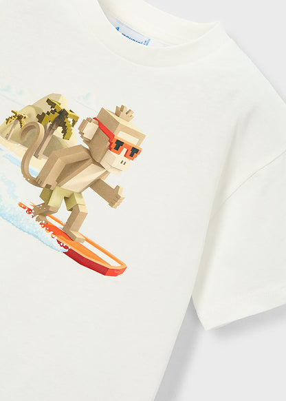 Mayoral T-shirt estampado surf menino