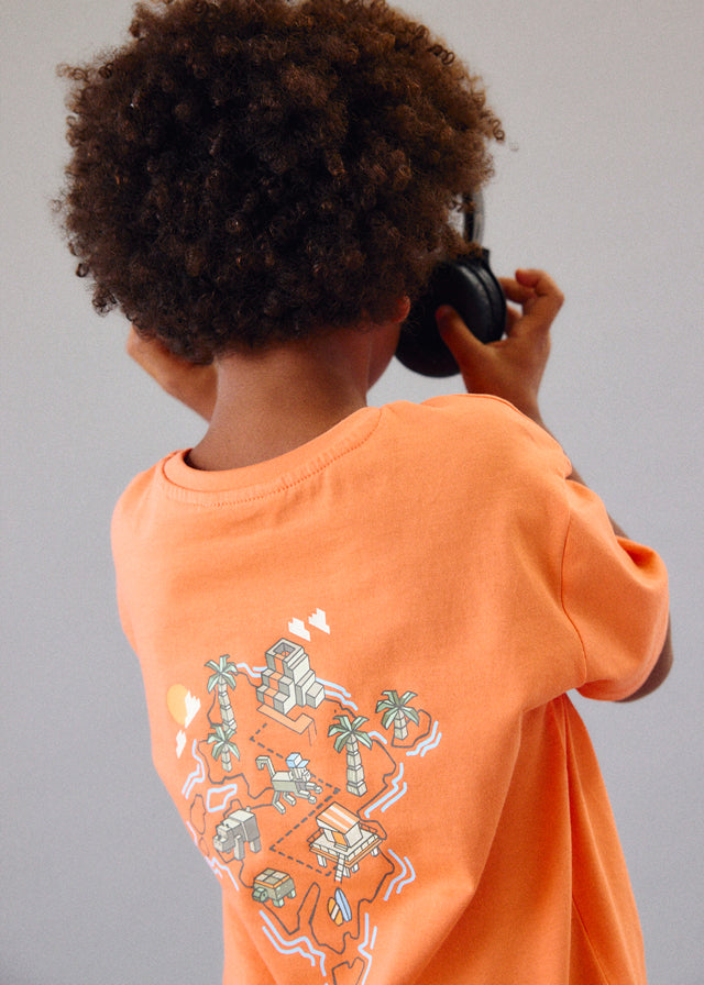 Mayoral T-shirt serigrafia menino