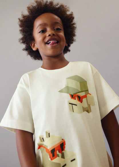 Mayoral T-shirt serigrafia menino