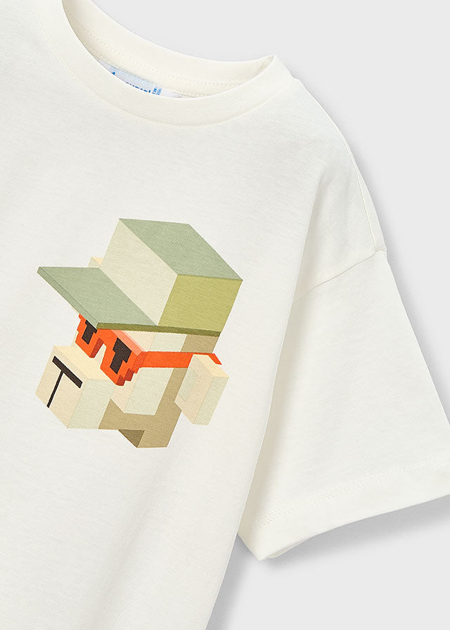 Mayoral T-shirt serigrafia menino