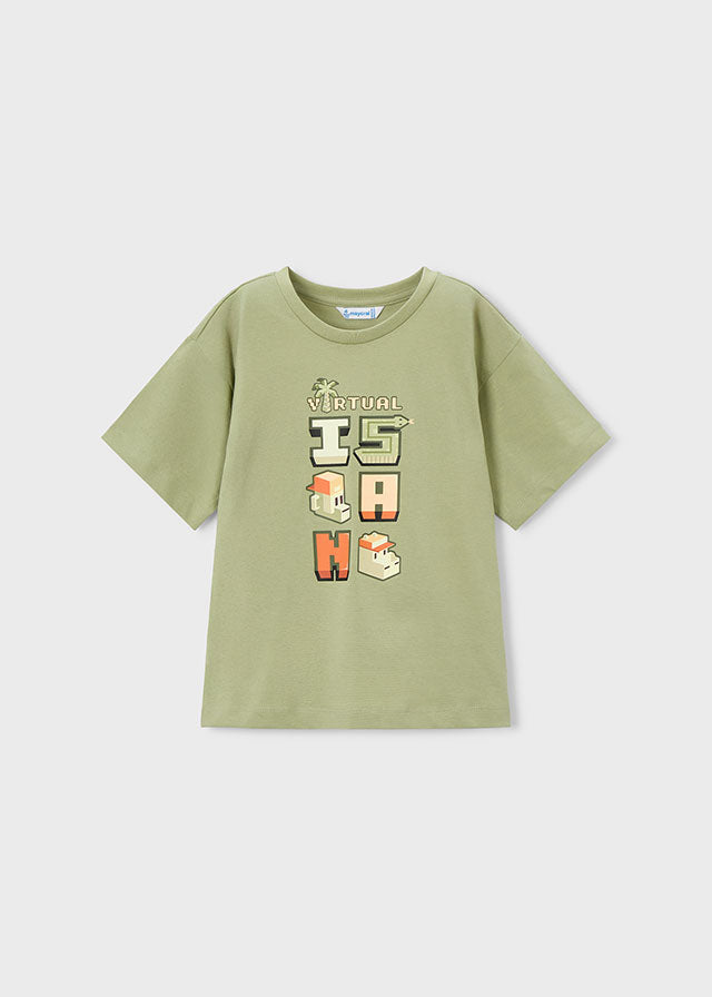 Mayoral T-shirt serigrafia menino