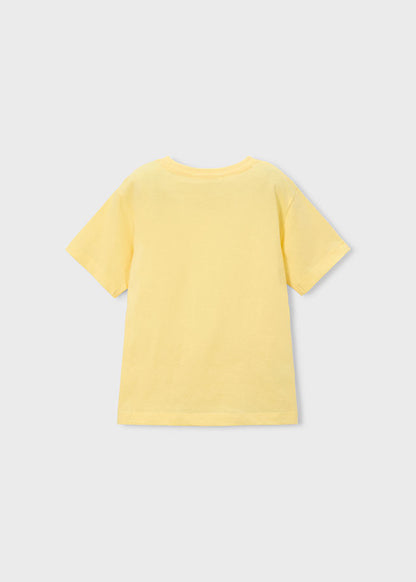 Mayoral T-shirt janela fundo marinho menino