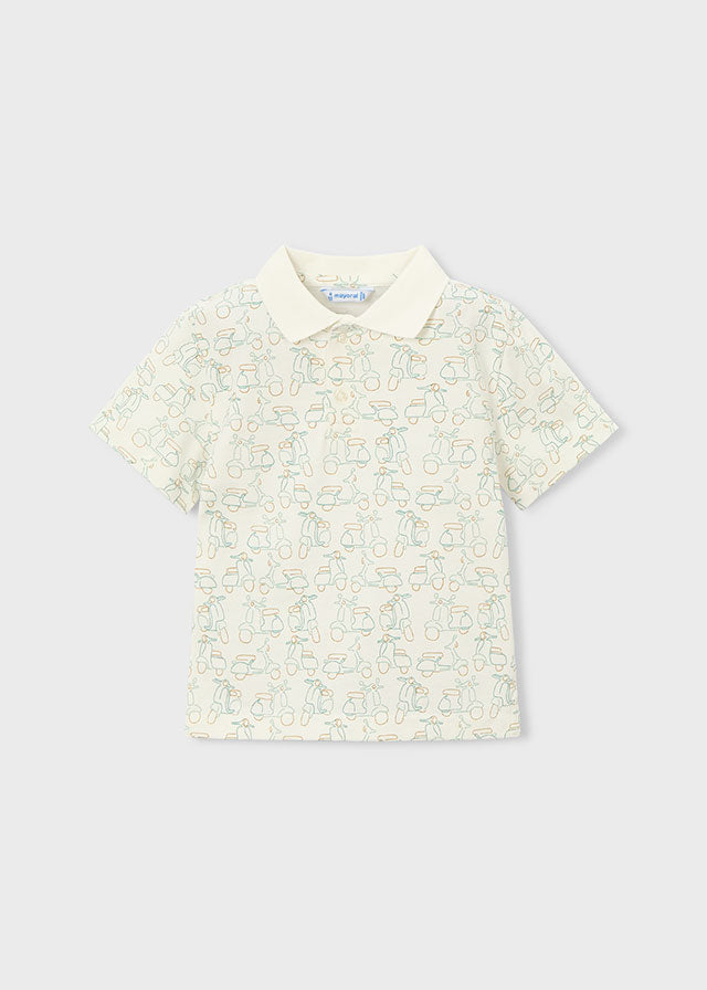 Mayoral Polo estampado menino