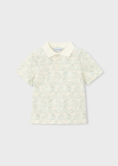 Mayoral Polo estampado menino