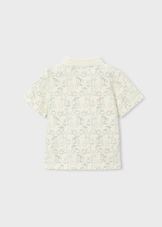 Mayoral Polo estampado menino