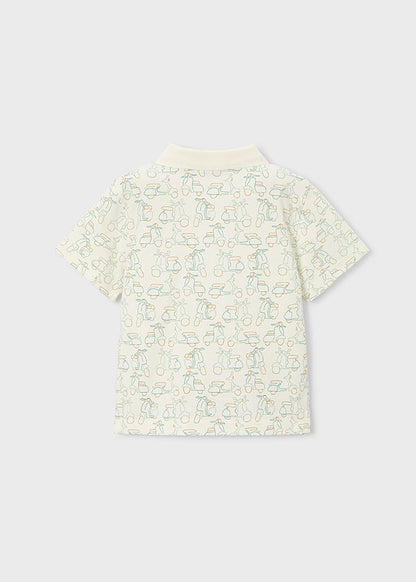 Mayoral Polo estampado menino