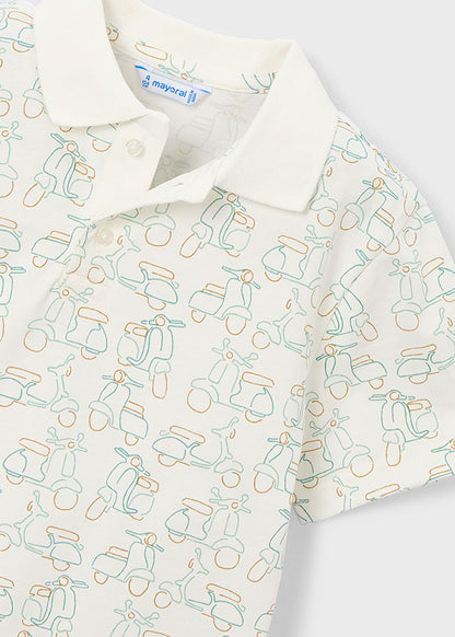 Mayoral Polo estampado menino