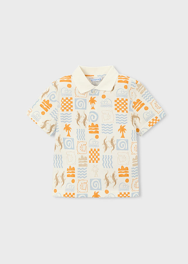 Mayoral Polo estampado menino