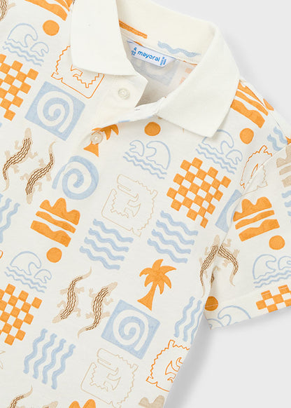 Mayoral Polo estampado menino