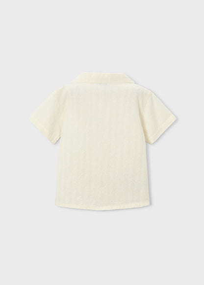 Mayoral Camisa detalhes bordados menino