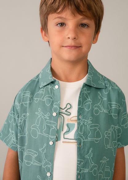 Mayoral Camisa estampada menino