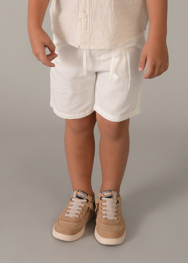 Mayoral Bermuda relaxed fit com linho menino