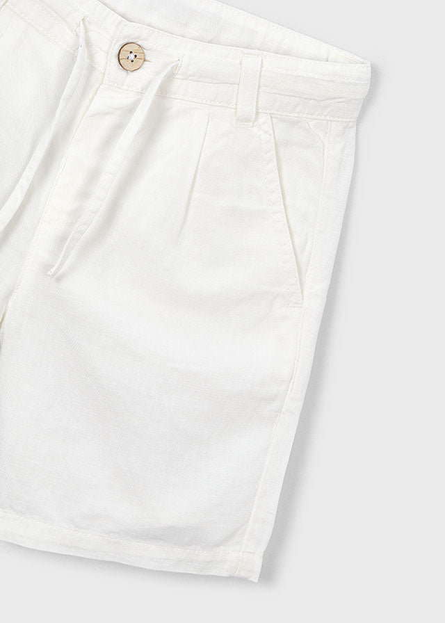 Mayoral Bermuda relaxed fit com linho menino