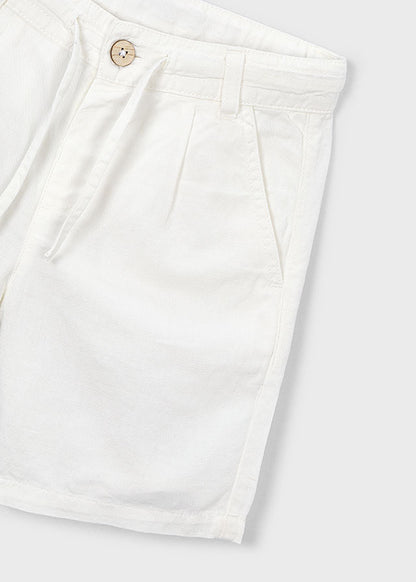 Mayoral Bermuda relaxed fit com linho menino
