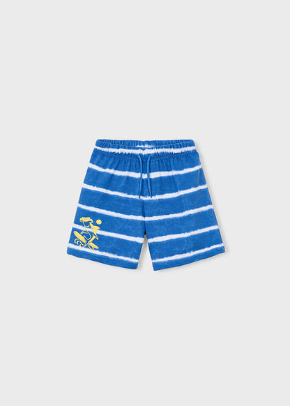 Mayoral Bermuda estampada riscas menino