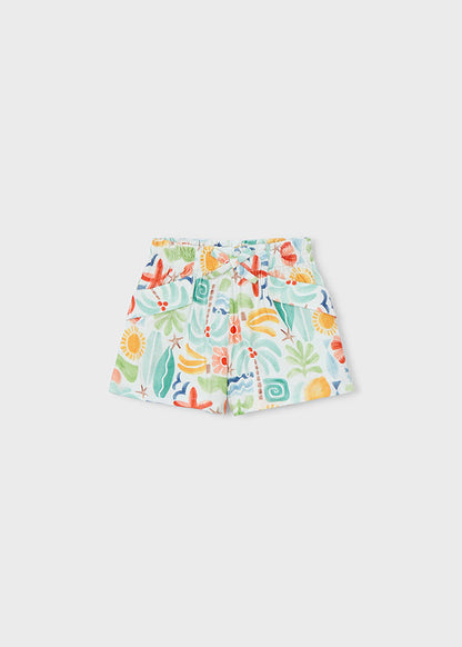 Mayoral Calções estampado menina