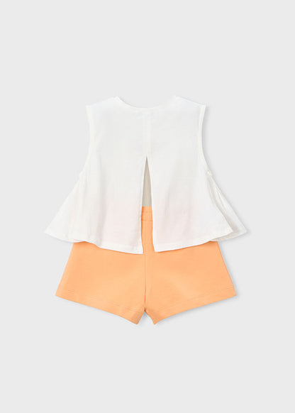 Mayoral Conjunto calção e t-shirt menina