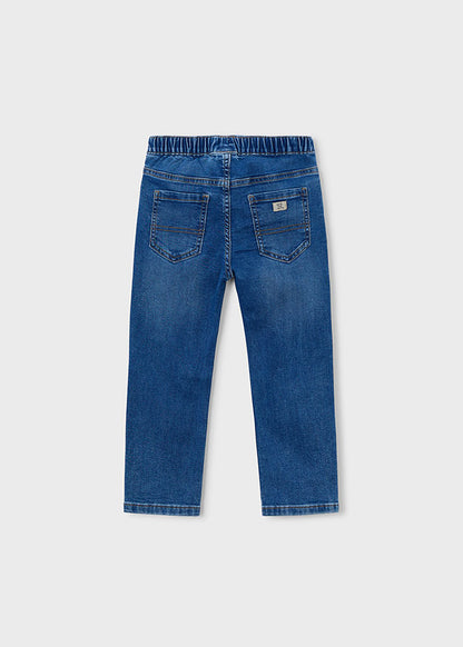 Mayoral Calças soft denim jogger menino