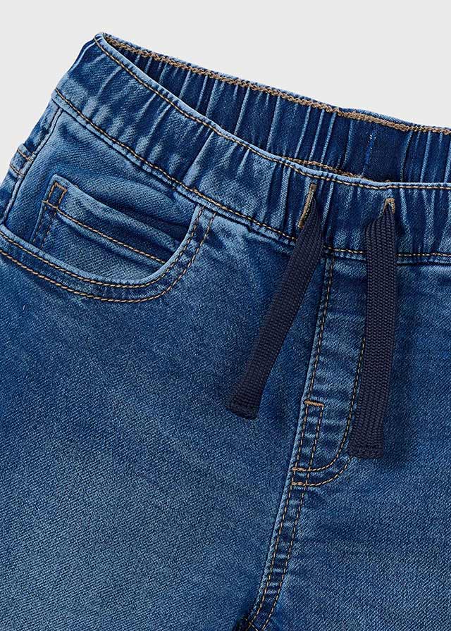 Mayoral Calças soft denim jogger menino