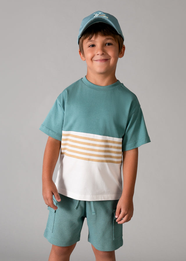 Mayoral Conjunto 3 peças malha menino
