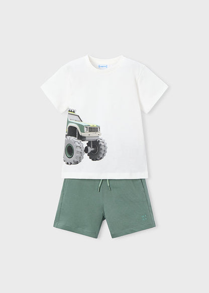 Mayoral Conjunto calções e t-shirt menino
