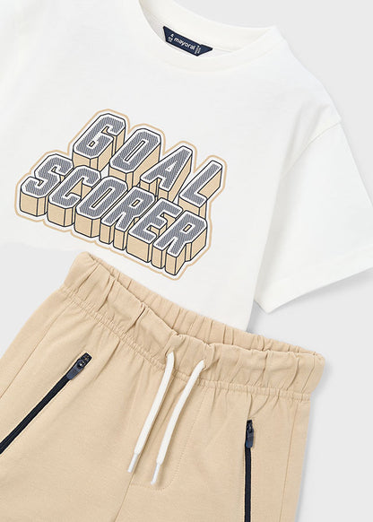 Mayoral Conjunto calções e t-shirt menino