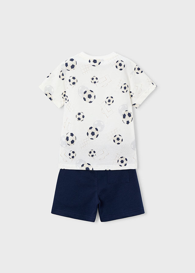 Mayoral Conjunto bermuda e t-shirt menino