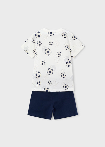 Mayoral Conjunto bermuda e t-shirt menino