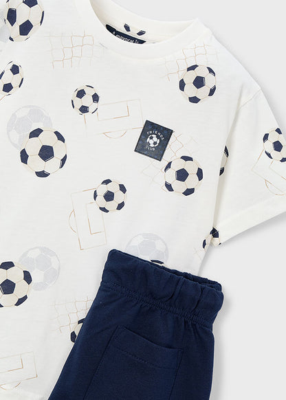 Mayoral Conjunto bermuda e t-shirt menino