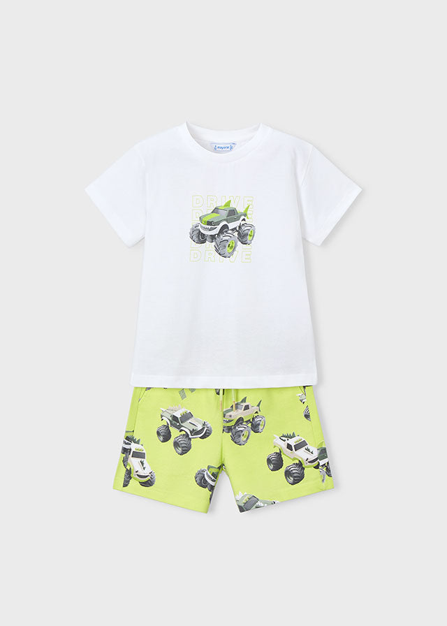 Mayoral Conjunto bermuda e t-shirt menino