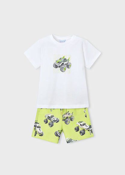 Mayoral Conjunto bermuda e t-shirt menino